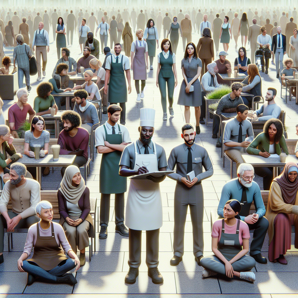 Le Staff au Service des Espaces Publics Modernes